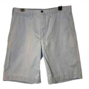 Polo Ralph Lauren Men’s Classic Chino Shorts Flat Front Sz. 33 Light Blue